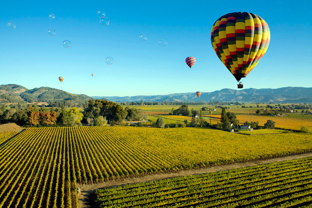Hot Air Balloon Rides in Napa Valley